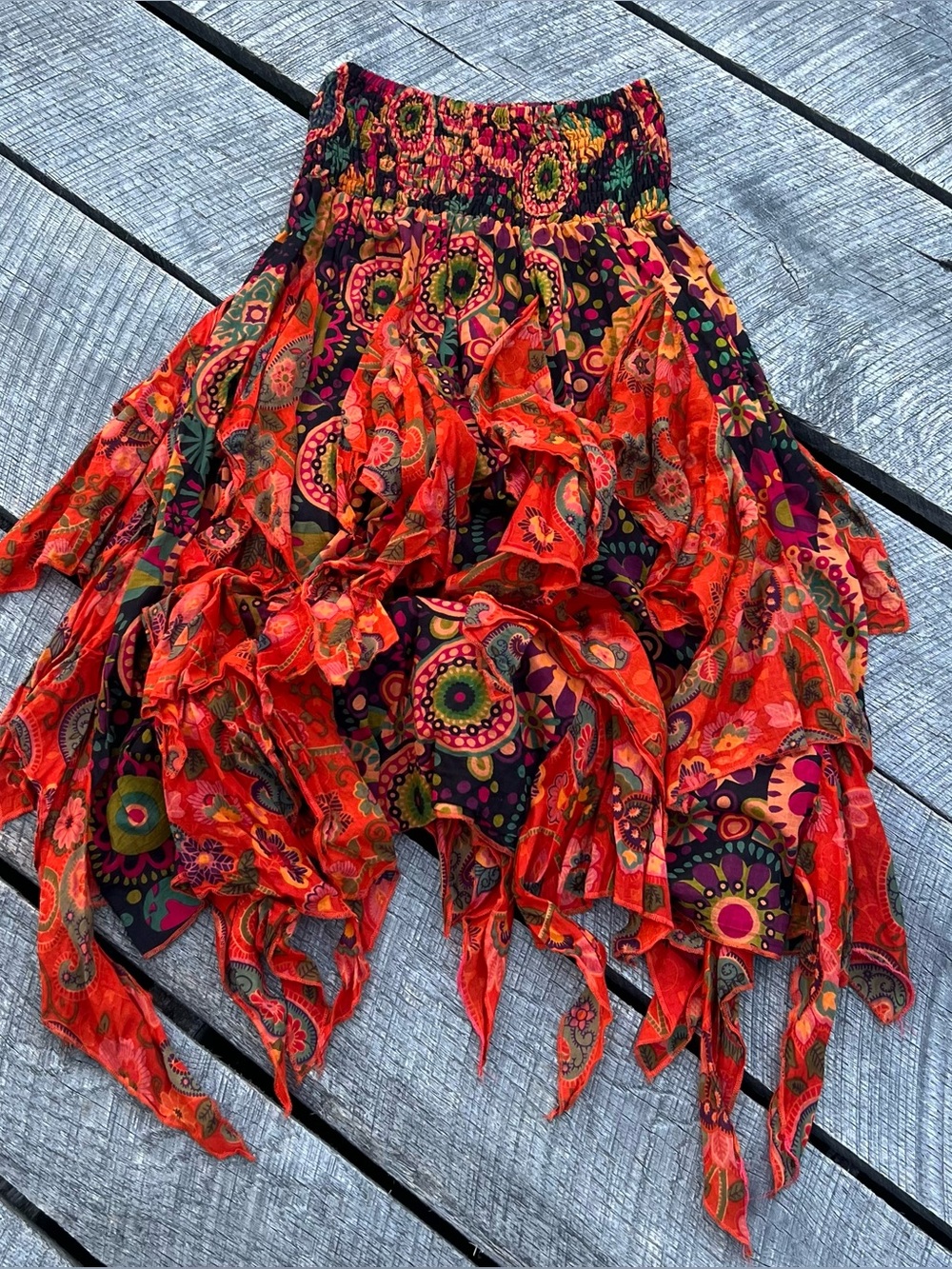 Bohemian Maxi Skirt